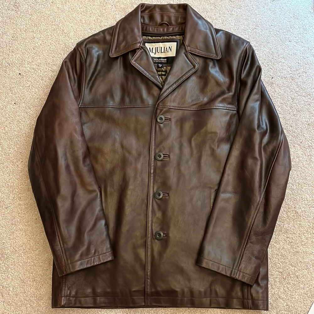 Wilson Leather M. Julian Leather Jacket with Removable Thinsulate Liner